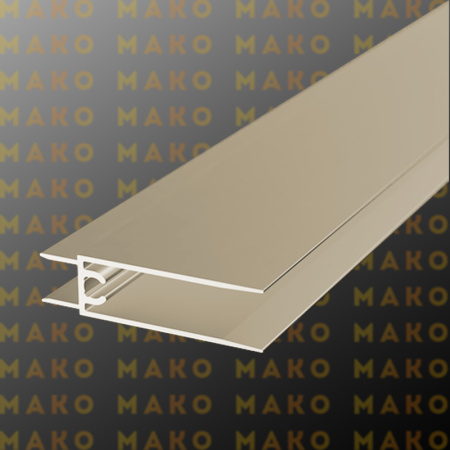 Профиль горизонтальный нижний MS220 Шампань (A06)